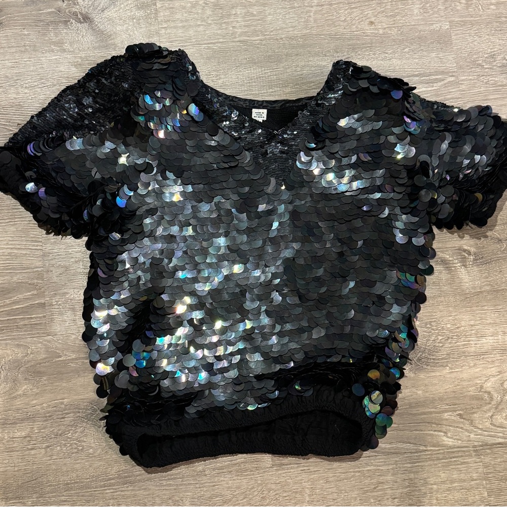 Black Payette Top